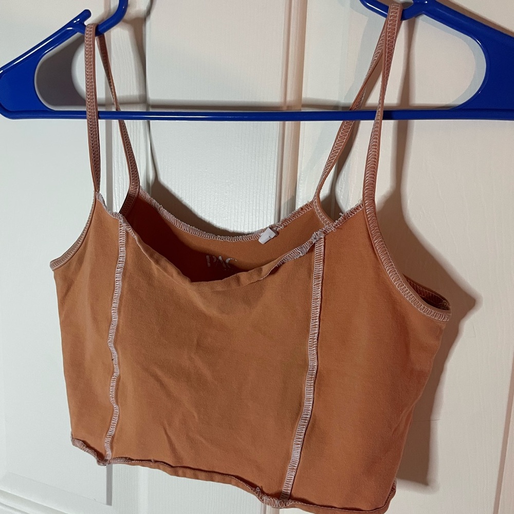 Orange Pacsun Croptop
